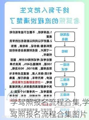 学驾照报名流程合集,学驾照报名流程合集图片