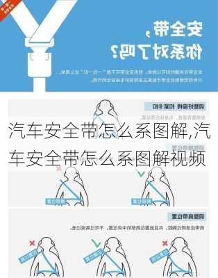 汽车安全带怎么系图解,汽车安全带怎么系图解视频