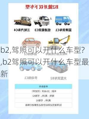 b2,驾照可以开什么车型?,b2驾照可以开什么车型最新