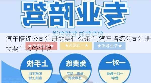 汽车陪练公司注册需要什么条件,汽车陪练公司注册需要什么条件呢