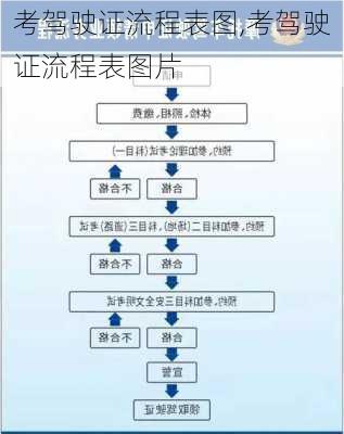 考驾驶证流程表图,考驾驶证流程表图片