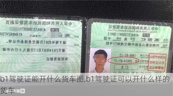 b1驾驶证能开什么货车图,b1驾驶证可以开什么样的货车