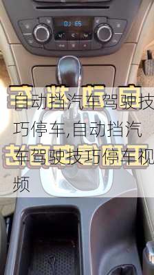 自动挡汽车驾驶技巧停车,自动挡汽车驾驶技巧停车视频